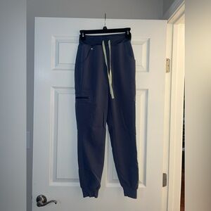 FIGS high waisted Zamora joggers XXS SPACE NAVY